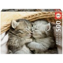 PUZZLE 500 DULCES GATITOS FSC(R)  EDUCA 19004  EDUCA 19004