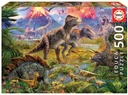 PUZZLE 500 ENCUENTRO DE DINOSAURIO EDUCA 15969