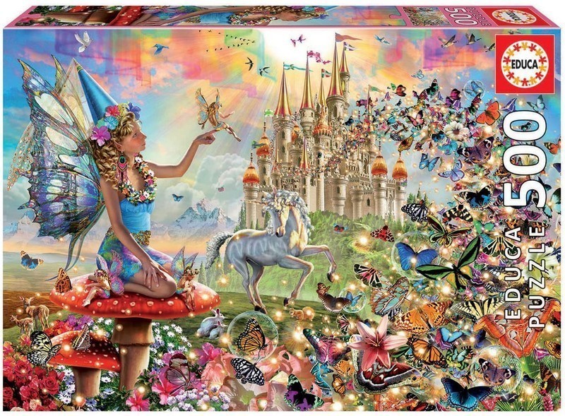 PUZZLE 500 HADAS Y MARIPOSAS EDUCA 19247