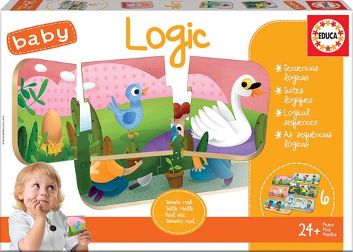 [E18120] PUZZLE BABY LOGIC FSC(R) EDUCA 18120