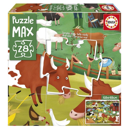 [E19955] PUZZLE 28 LA GRANJA PUZZLE MAX