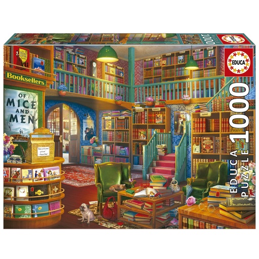 [E19925] PUZZLE 1000 LIBRERIA FSC(R) EDUCA 19225
