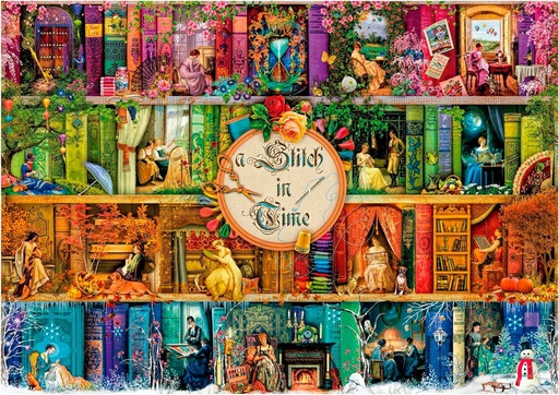 [E19946] PUZZLE 3000 A STITCH IN TIME EDUCA 19946