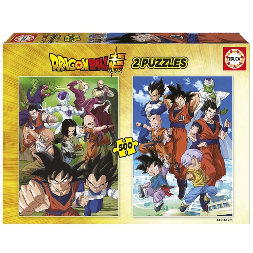 [E19915] PUZZLE 2X500 DRAGON BALL EDUCA 19915
