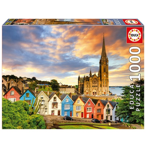 [E19927] PUZZLE 1000 CATEDRAL DE COBH IRLANDA EDUCA 19927