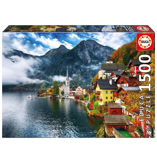[E19939] PUZZLE 1500 HALLSTADT, AUSTRIA FSC(R) EDUCA 19939