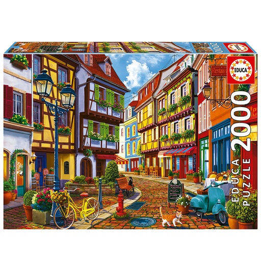 [E19945] PUZZLE 2000 CALLE RADIANTE FSC(R) EDUCA 19945
