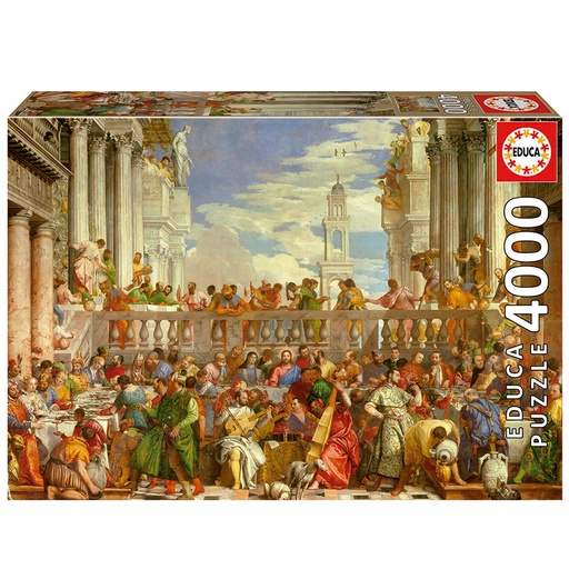 [E19949] PUZZLE 4000 LAS BODAS DE CANÁ EDUCA 19949