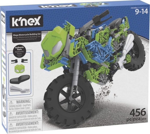 [KNEX41327] IMAGINE MEGA MOTO DE CARRERAS KNEX 41327