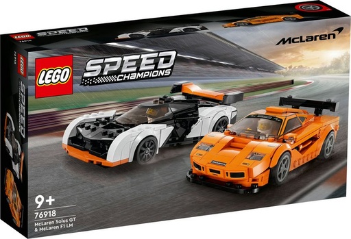 [LE76918] McLaren Solus GT y McLaren F.. V29 LEGO 76918