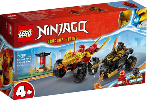 [LE71789] Batalla en Coche y Moto de Kai y Ras LEGO 71789