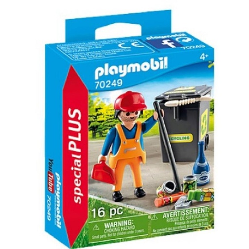 [PL70249] Barrendero PLAYMOBIL  70249