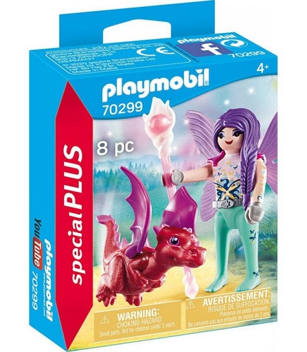 [PL70299] Hada con Bebé Dragón PLAYMOBIL 70299