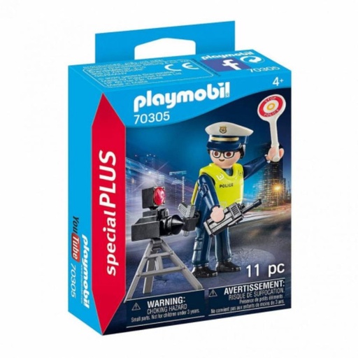 [PL70305] Policía con Radar PLAYMOBIL 70305