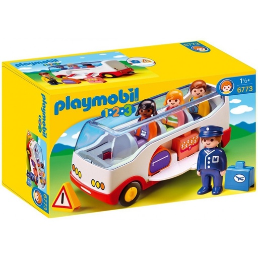 [PL6773] 1.2.3 Autobús PLAYMOBIL 6773