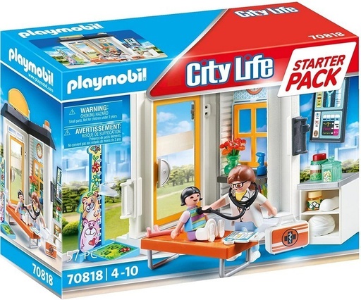 [PL70818] Starter Pack Pediatra PLAYMOBIL 70818