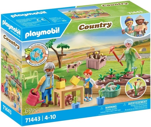 [PL71443] Huerto con abuelos PLAYMOBIL 71443