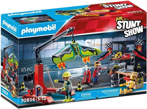 [PL70834] Air Stuntshow Estación de Servicio PLAYMOBIL 70834