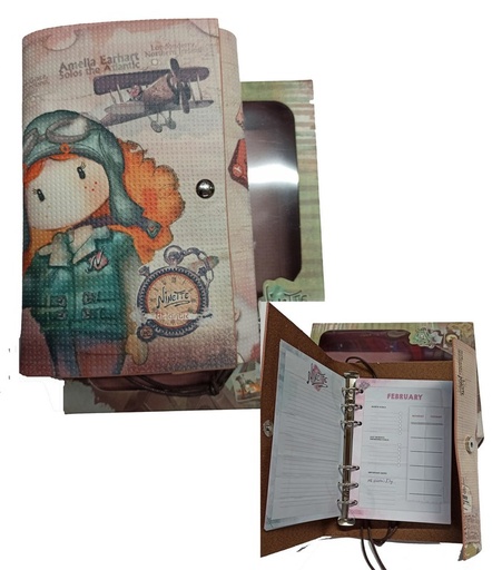 [KAR00235] FOREVER NINETTE MARRÓN SPECIAL PLANNER FOREVER NINETTE ATLANTIC