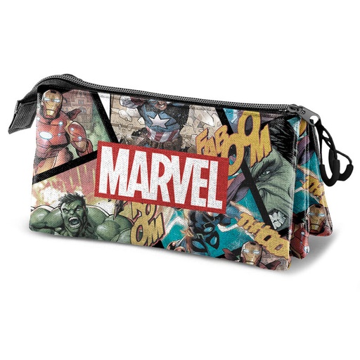 [KAR06498] AVENGERS PORTATODO Triple React  KARACTERMANIA 6498 10x23.5x2cm