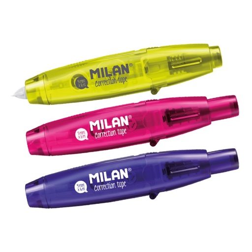 [MIL1304912] cinta correctora con pulsador 5 mm x 6 m Acid