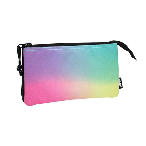 [MIL081133-SNK1] Portatodos 5 Compartimentos Sunset Negro 21.5x12.5x4cm