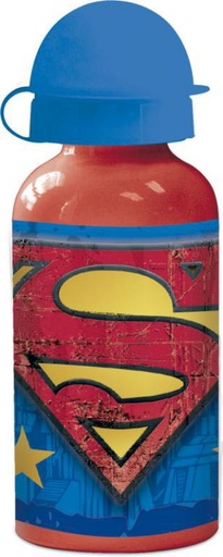 [S85634] STOR BOTELLA ALUMINIO PEQUEÑA 400 ML. SUPERMAN SYMBOL