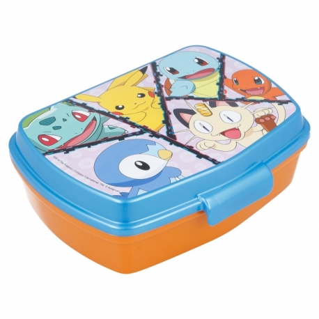 [S08074] STOR SANDWICHERA RECTANGULAR POKEMON DISTORTION