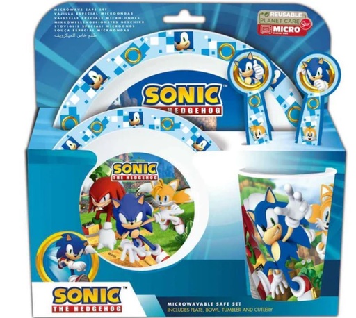 [S40550] STOR SET MICRO KIDS 5 PCS. SONIC