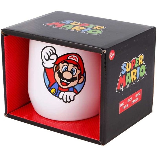 [S00379] STOR TAZA CERAMICA NOVA 360 ML. SUPER MARIO EN CAJA REGALO 00269