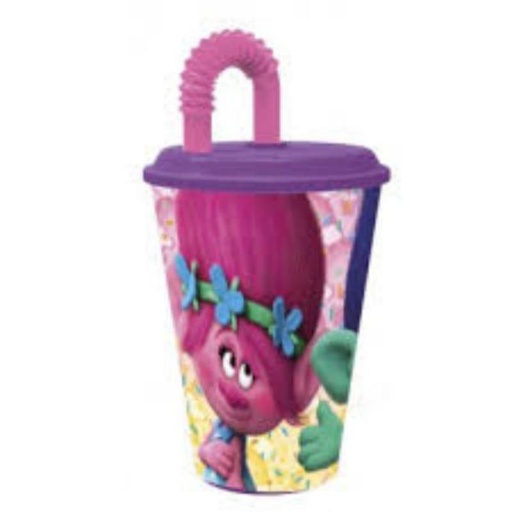 [S84130] STOR VASO CAÑA EASY 430 ML. TROLLS