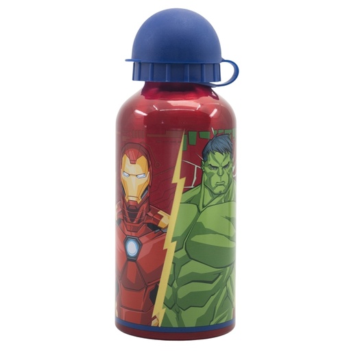 [S74134] STOR BOTELLA ALUMINIO PEQUEÑA 400 ML AVENGERS INVINCIBLE FORCE 74134