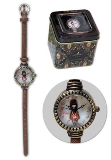 [W06G] Reloj de Pulsera con Caja Gorjuss-I Gave You My Heart