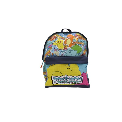 [MC-396-PK] POKÉMON MOCHILA JUVENIL ADAPTABLE A TROLLEY - URBAN COLORS 44x33x5cm