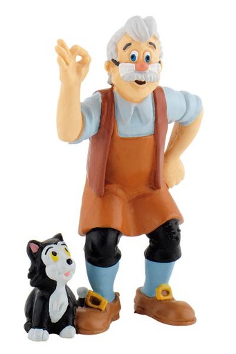 [Y12398] Gepetto FIGURAS DE PVC CLASICOS