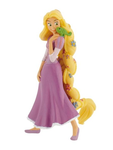 [Y12424] Rapunzel con flor FIGURAS DE PVC PRINCESAS