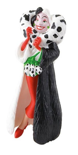 [Y12512] Cruella de Vil FIGURAS DE PVC 101 DALMATAS