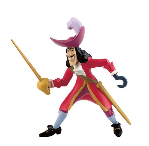 [Y12651] Capitán Garfio FIGURAS DE PVC PETER PAN