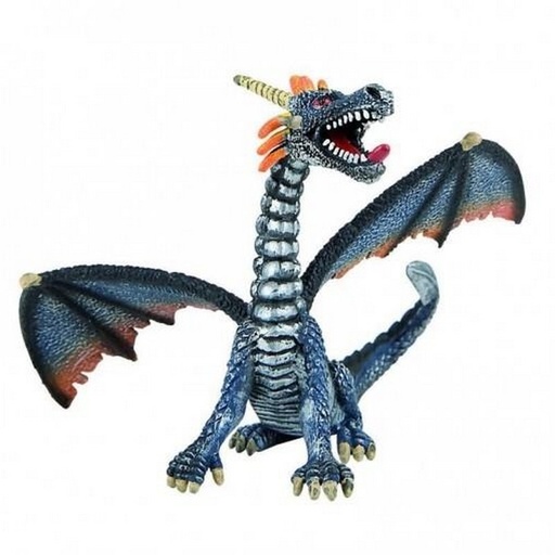 [Y75594] Dragon sentado gris
