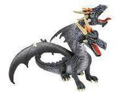 [Y75597]  DRAGON DOS CABEZAS GRIS 75597FIGURAS DE PVC FIGURAS DE DINOSAURIOS