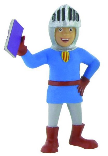 [Y97308] Sant Jordi Libro FIGURAS DE PVC SANT JORDI