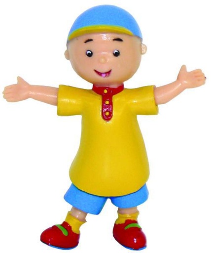 [Y99152] Caillou gorra FIGURAS DE PVC CAILLOU