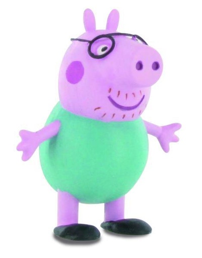 [Y99682] Papa Pig FIGURAS DE PVC PEPPA PIG