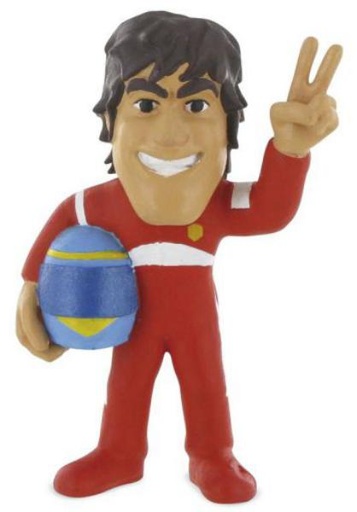 [Y99716] Piloto de carreras FIGURAS DE PVC DEPORTISTAS
