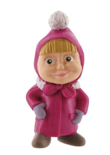 [Y99802] Masha invierno FIGURAS DE PVC MASHA Y EL OSO