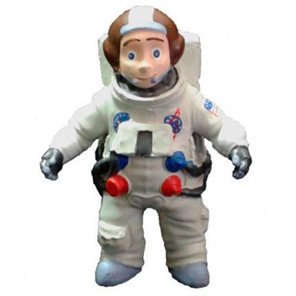 [Y99841] Mike Astronauta FIGURAS DE PVC ATRAPALA BANDERA
