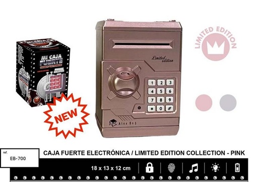 [EB-700] HUCHA ESPECIAL LIMITED EDITION ROSE GLITTER