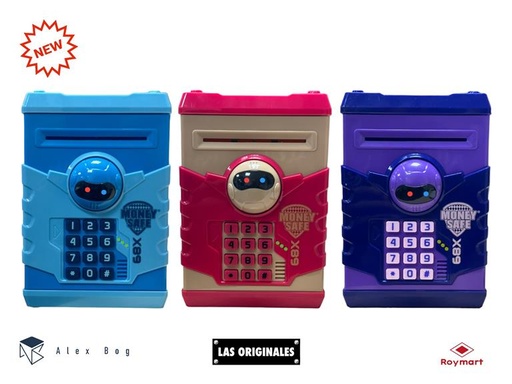 [EB-389] NUEVA CAJA FUERTE COLEC.ROBOT