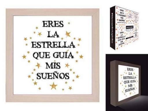 [AH-112] CAJA LUZ , ERES LA ESTRELLA QUE 8431234159851