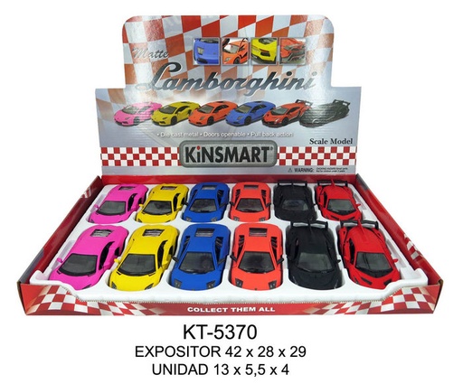 [KT-5370]  COCHES LAMBORGHINI MATT KT-5370
